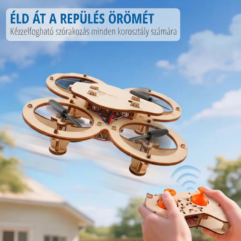Ez a drón lesz a gyereked kedvenc játéka! 👦🎁 Öko-Fa, összeszerelhető, repülésre kész