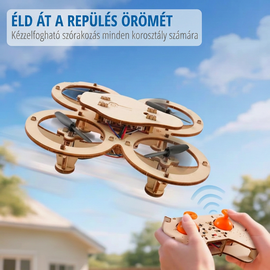 Ez a drón lesz a gyereked kedvenc játéka! 👦🎁 Öko-Fa, összeszerelhető, repülésre kész