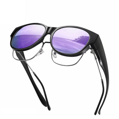 😎 Polarizált UV400 védelemmel ellátott, divatos kerek macskaszemű napszemüveg – stílusos és véd a káros sugaraktól! 😺🕶️ Platás utánvéttel!