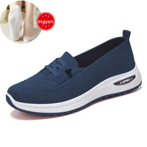 🔥 50% KEDVEZMÉNY! Női könnyű, légáteresztő slip-on alkalmi cipő – kényelem egész napra! 👟 Platás utánvéttel!