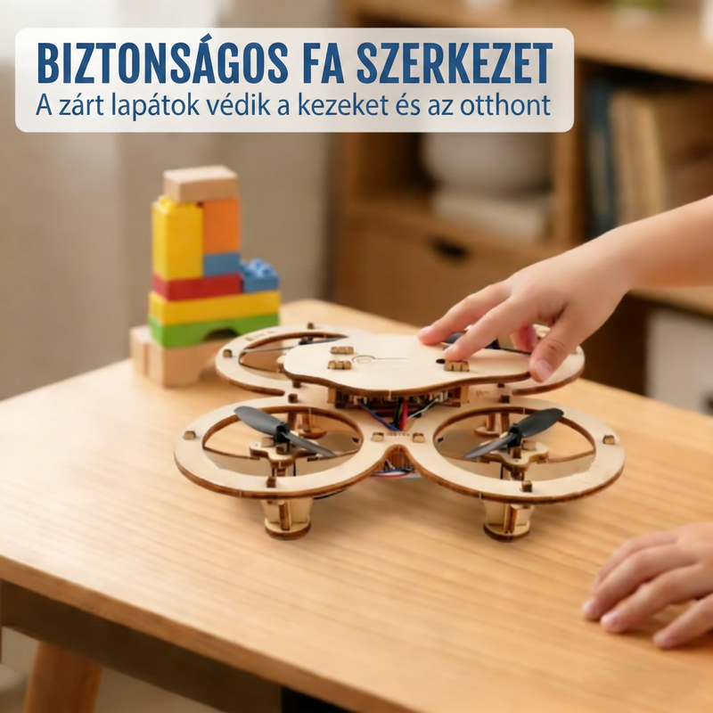 Ez a drón lesz a gyereked kedvenc játéka! 👦🎁 Öko-Fa, összeszerelhető, repülésre kész