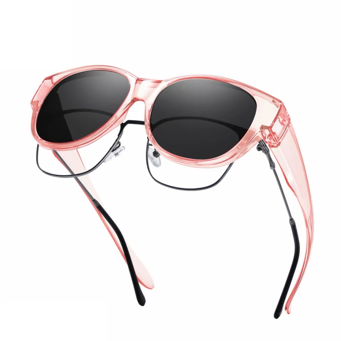 😎 Polarizált UV400 védelemmel ellátott, divatos kerek macskaszemű napszemüveg – stílusos és véd a káros sugaraktól! 😺🕶️ Platás utánvéttel!