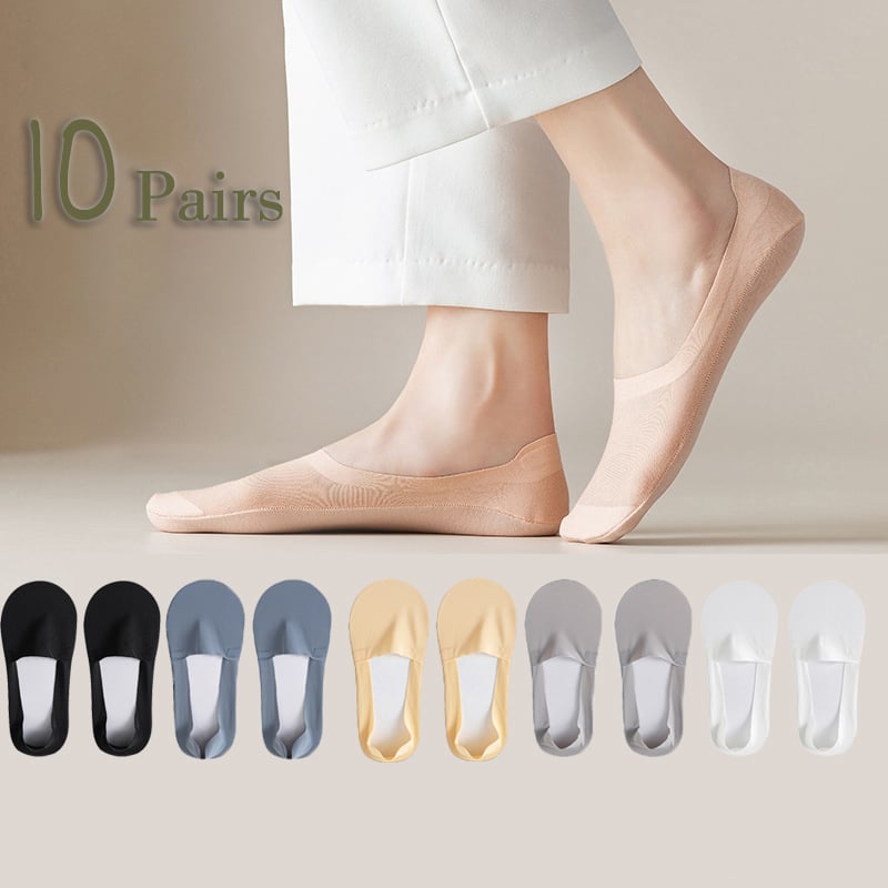 ✨ Női jégselyem szilikon csúszásmentes zokni – lélegző, puha, nem csúszik, nem izzad! 🧦 Platás utánvéttel!