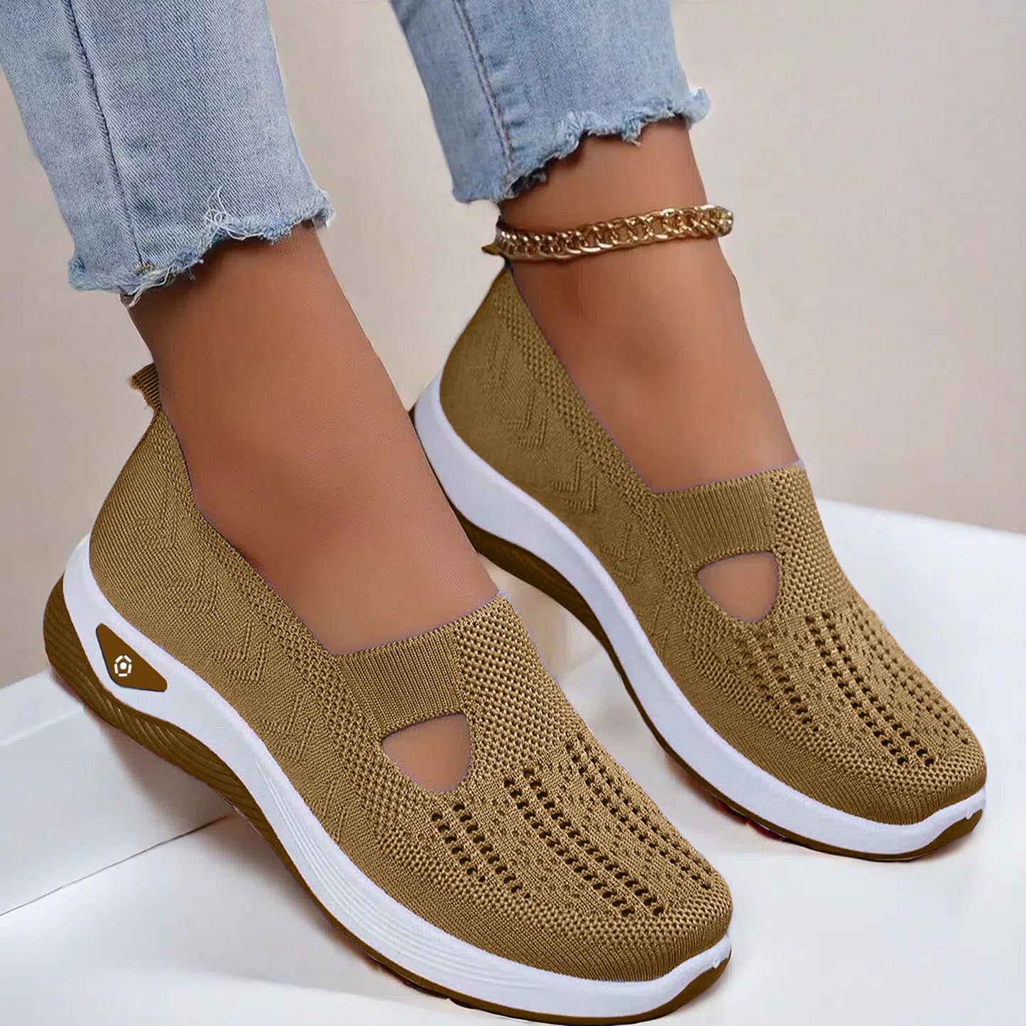 👟 Női Ortopédiai Sétacipő | Laza, Lélegző, Csúszásgátló - Tökéletes Támasztás, Könnyű, Kényelmes Középkorúaknak & Időseknek 🚶‍♀️✨