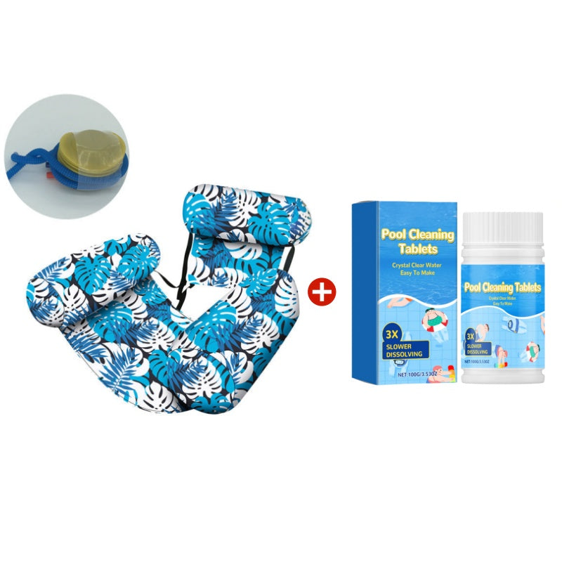 🏊💺 Felfújható medence napozóágy – kényelmes, stabil, tökéletes a vízen való pihenéshez! 🌊 Platás utánvéttel!