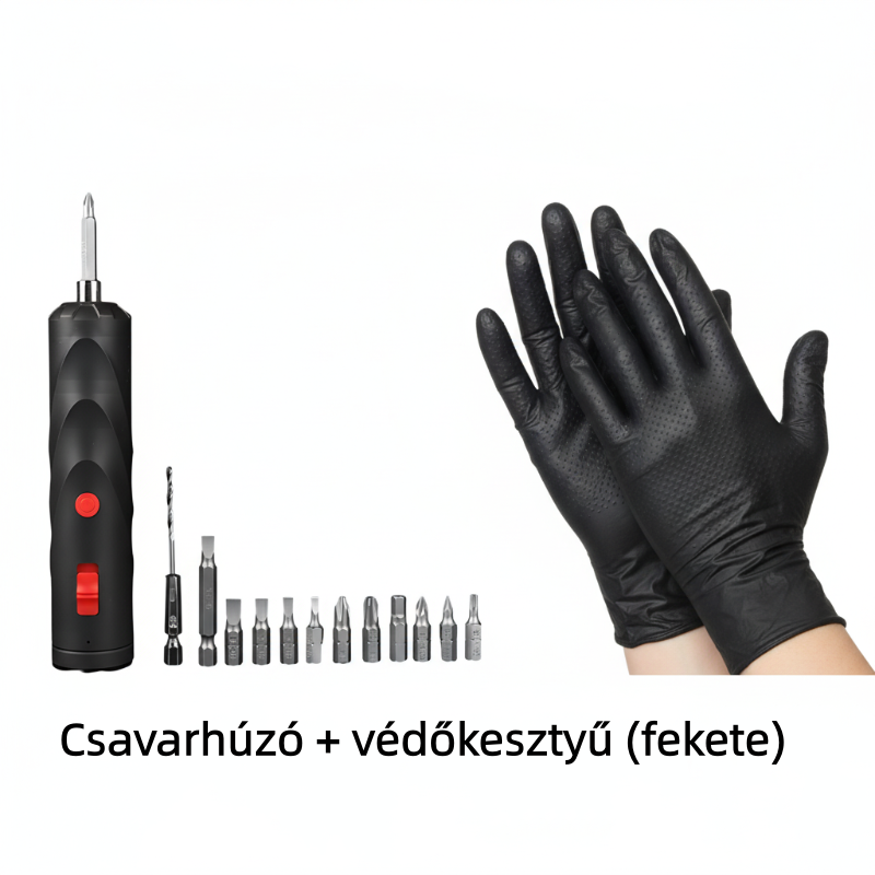 🔥 Vegyél 2-t, kapj 1-et ingyen! Akkus fúró-csavarhúzó kombináció – gyorstöltés, erőteljes teljesítmény! 🛠️ Platás utánvéttel!