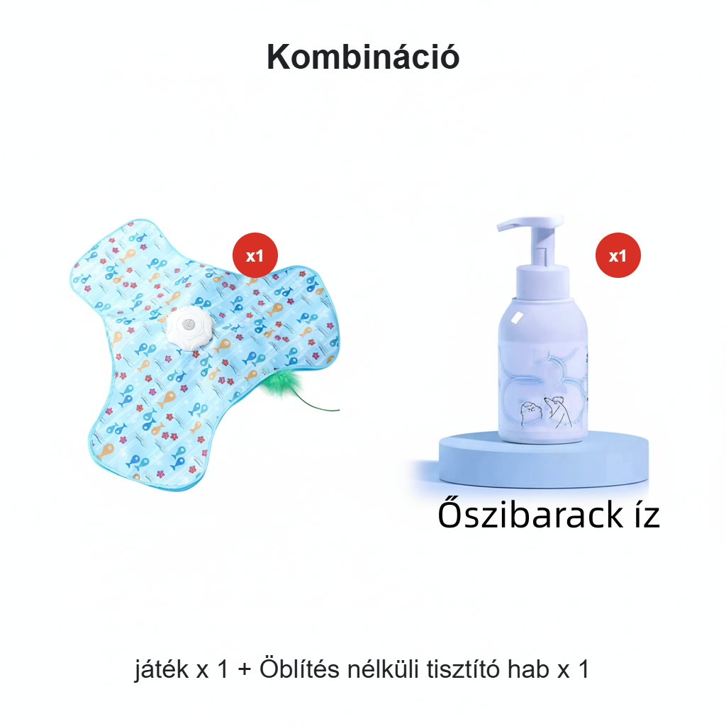 2 az 1-ben bújócska macskajáték
