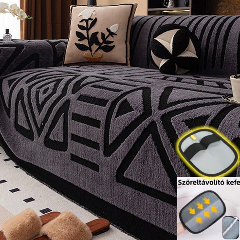 🔥 Féláras ajánlat! Puha velúr kanapéhuzat – csúszásgátlóval, tökéletes illeszkedéssel! ✨ Készlet erejéig! 🛋️