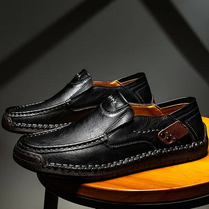 👞 Elegáns természetes bőr férfi cipő – kényelmes mindennapi viselet, prémium anyag! ✨ Raktáron, platás utánvéttel!