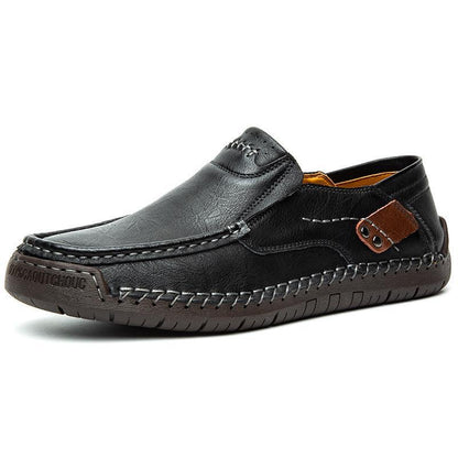 👞 Elegáns természetes bőr férfi cipő – kényelmes mindennapi viselet, prémium anyag! ✨ Raktáron, platás utánvéttel!