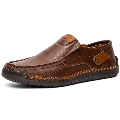 👞 Elegáns természetes bőr férfi cipő – kényelmes mindennapi viselet, prémium anyag! ✨ Raktáron, platás utánvéttel!