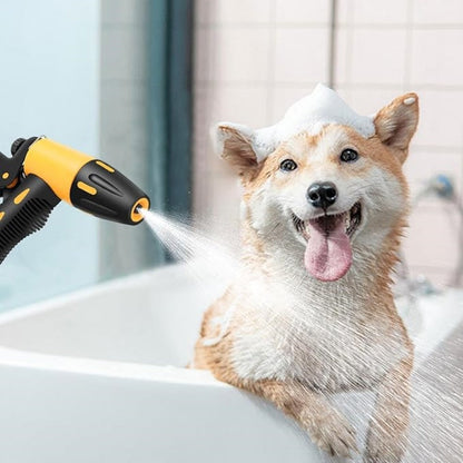 ⏰🎁 Nagynyomású tömlős permetező vízcsővel – locsolás, mosás, takarítás egy eszközzel! 💦✨ Utánvéttel!