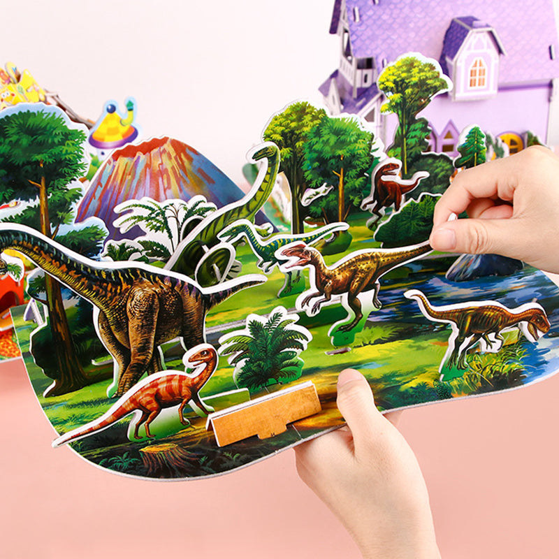 🧩 3D Kirakós Játék – Gyermekek Okos Fejlesztő Játéka | Logikai Gondolkodás, Mozgásos Koordináció | 5 Éves kortól