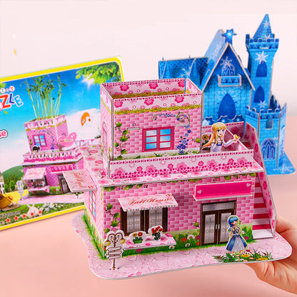 🧩 3D Kirakós Játék – Gyermekek Okos Fejlesztő Játéka | Logikai Gondolkodás, Mozgásos Koordináció | 5 Éves kortól