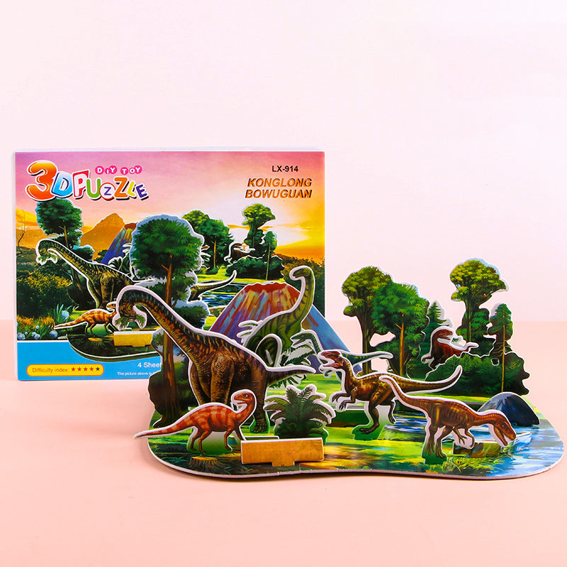 🧩 3D Kirakós Játék – Gyermekek Okos Fejlesztő Játéka | Logikai Gondolkodás, Mozgásos Koordináció | 5 Éves kortól