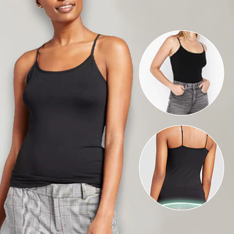 👕 Tank Top Beépített Melltartóval | Kényelmes & Praktikus – Elegáns Alapdarab Minden Napra ✨💕