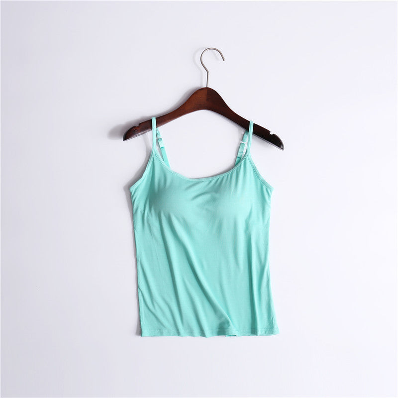 👕 Tank Top Beépített Melltartóval | Kényelmes & Praktikus – Elegáns Alapdarab Minden Napra ✨💕