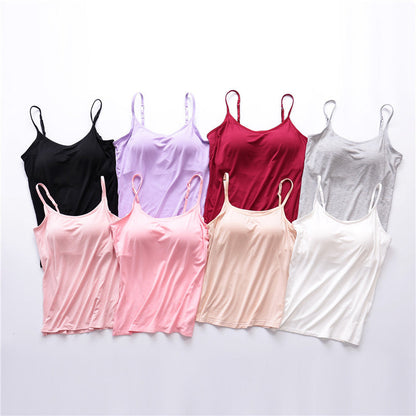 👕 Tank Top Beépített Melltartóval | Kényelmes & Praktikus – Elegáns Alapdarab Minden Napra ✨💕