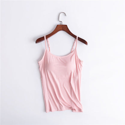 👕 Tank Top Beépített Melltartóval | Kényelmes & Praktikus – Elegáns Alapdarab Minden Napra ✨💕