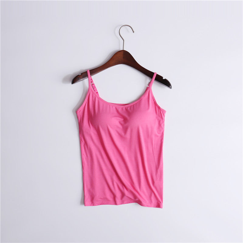 👕 Tank Top Beépített Melltartóval | Kényelmes & Praktikus – Elegáns Alapdarab Minden Napra ✨💕