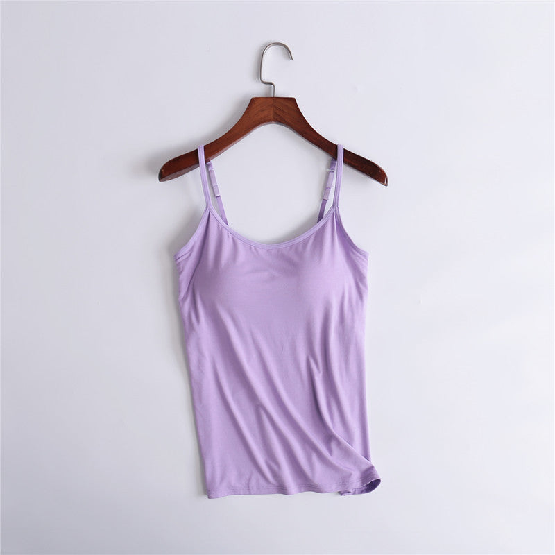👕 Tank Top Beépített Melltartóval | Kényelmes & Praktikus – Elegáns Alapdarab Minden Napra ✨💕