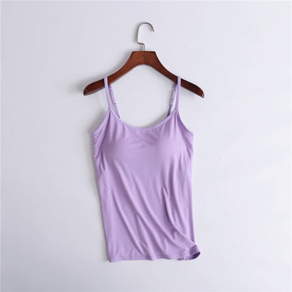 👕 Tank Top Beépített Melltartóval | Kényelmes & Praktikus – Elegáns Alapdarab Minden Napra ✨💕