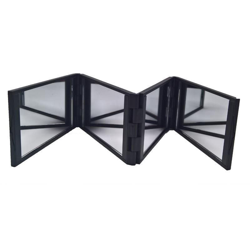 Oglindă pliabilă cu unghiuri multiple pentru autocoafare - Vizualizare cap spate disponibilă
