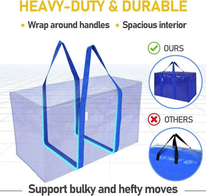 🔥 24 gallon extra nagy teherbírású összecsukható költöztető táska – több fér, kevesebb hely! 📦 Platás utánvéttel!