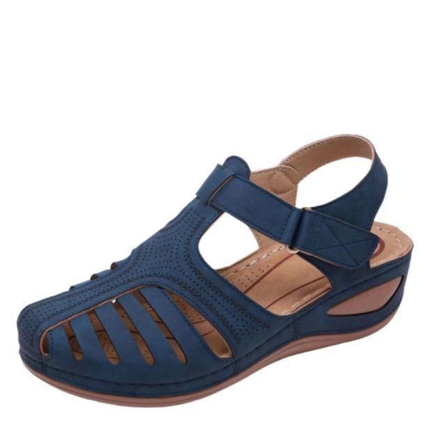 🎁 Orthopéd Szandál Nőknek | Prémium Könnyű Bőr Kényelmes Egészségügyi Lábbeli 👞✨