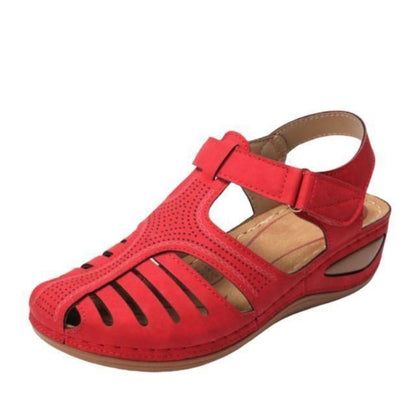 🎁 Orthopéd Szandál Nőknek | Prémium Könnyű Bőr Kényelmes Egészségügyi Lábbeli 👞✨