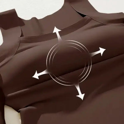 🌟 2026 Legnépszerűbb Formáló Top | Beépített Push-Up Melltartóval, Kényelmes Anyag - M-3XL Méretek, Divatos Testhezálló Felső 💃