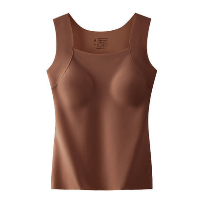 🌟 2026 Legnépszerűbb Formáló Top | Beépített Push-Up Melltartóval, Kényelmes Anyag - M-3XL Méretek, Divatos Testhezálló Felső 💃