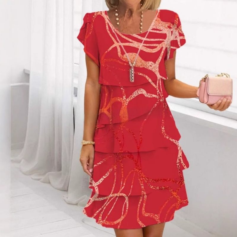 👗 Elegáns Divatos Fodros Női Ruha | Női Alkalmak Tökéletes Választása ✨💕
