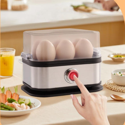 👩‍🍳 Multifunkciós tojáspároló átlátszó fedéllel🥚