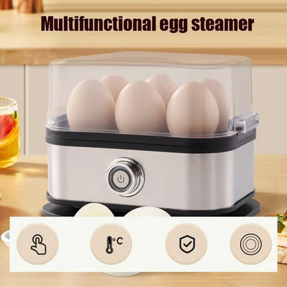 👩‍🍳 Multifunkciós tojáspároló átlátszó fedéllel🥚