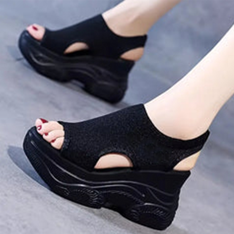 👡 Női Szandál Ferde Sarokkal – Nyitott Orr & Komfort | Elegáns & Stabil – Tökéletes Választás Nyári Napokra ☀️🌸✨