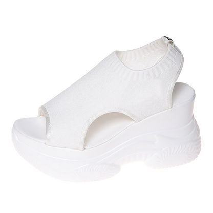 👡 Női Szandál Ferde Sarokkal – Nyitott Orr & Komfort | Elegáns & Stabil – Tökéletes Választás Nyári Napokra ☀️🌸✨