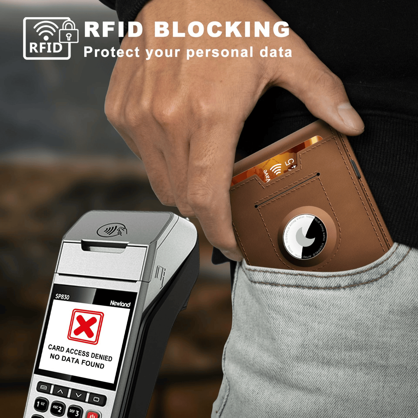 🎁AirTag pénztárca férfiaknak – felnyíló alumínium tok, pénzcsipesz, vékony bőrrekeszek, hitelkártyatartó, RFID-blokkoló, minimalista, kétrét hajtogatható pénztárca