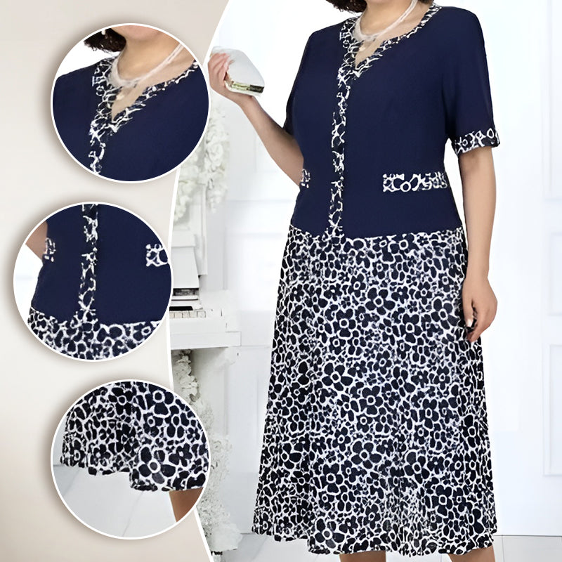 👗 Virágos Mintás Női Kétrészes Ruha | Divatos Nyári Szett Alkalmi Viselésre 🌸✨