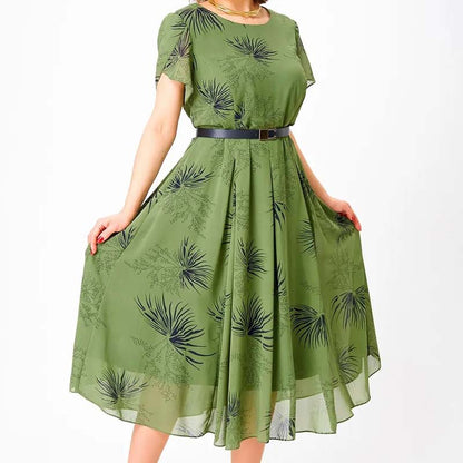 🌹 Ingyenes Rózsa Nyaklánc Ajándék! | Kiváló Minőségű Női A vonalú Fűzős Ruha 👗✨