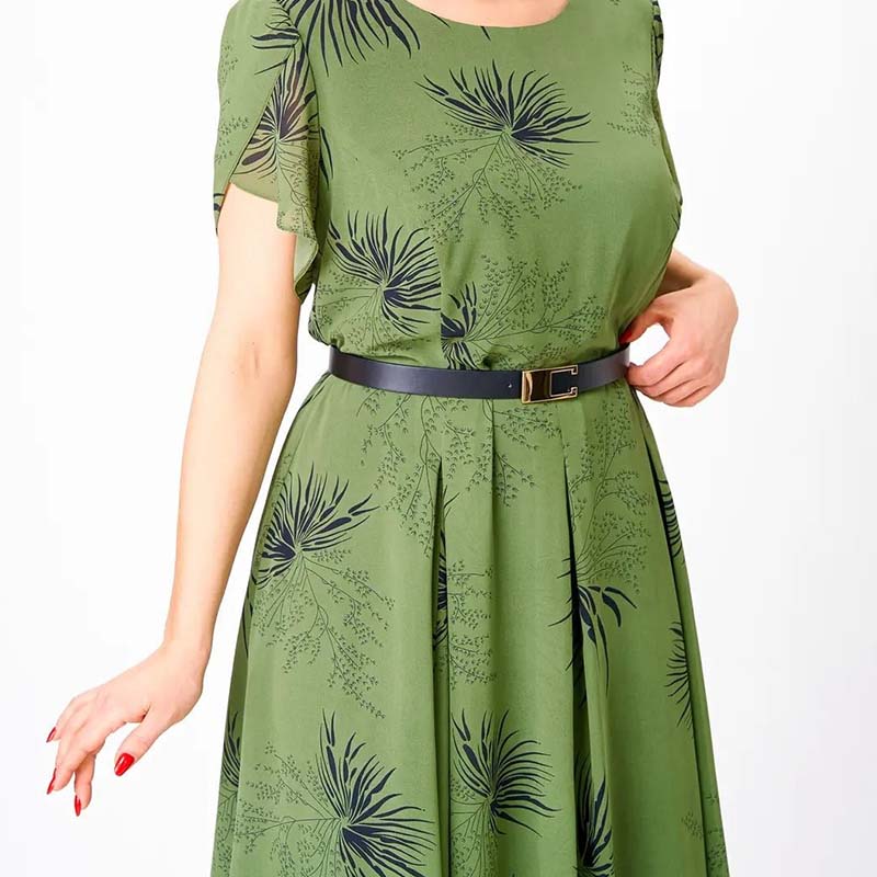 🌹 Ingyenes Rózsa Nyaklánc Ajándék! | Kiváló Minőségű Női A vonalú Fűzős Ruha 👗✨