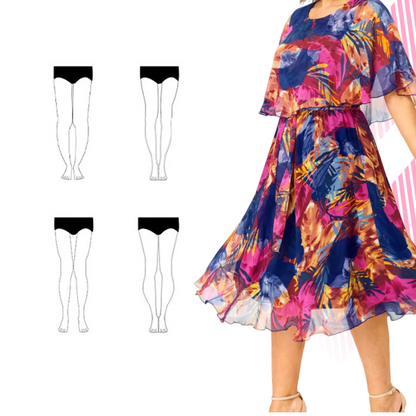 🌸 Virágos Fél Ujjú Elegáns Ruha | Női Nyomtatott Divat Tavaszra & Nyárra 👗✨