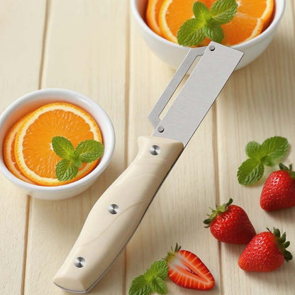 🔪 Többfunkciós Konyhai Hámozó | Rozsdamentes Acél – Gyors & Hatékony Zöldség- és Gyümölcshámozás 🍍🥕✨