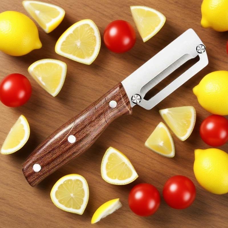 🔪 Többfunkciós Konyhai Hámozó | Rozsdamentes Acél – Gyors & Hatékony Zöldség- és Gyümölcshámozás 🍍🥕✨