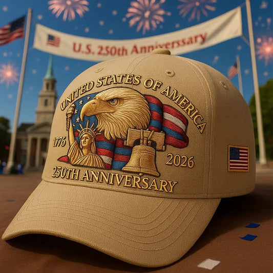 Amerikai Egyesült Államok 250. évfordulója baseball sapka