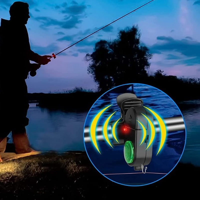 🐠 Kapásjelző – Hang & LED Fény | Pontos Érzékelés – Ne Hagyj Ki Egyetlen Kapást Sem! 🔔💡✨