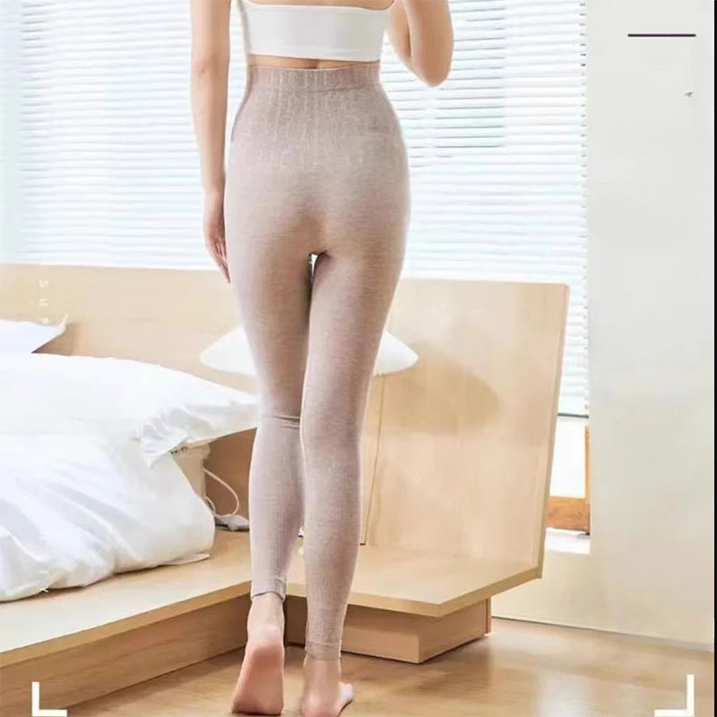 Női Testhezálló, Melegítő Leggings – Téli Puha, Séta és Edzés | Fenntartó, Varratmentes, Fenékmegemelő