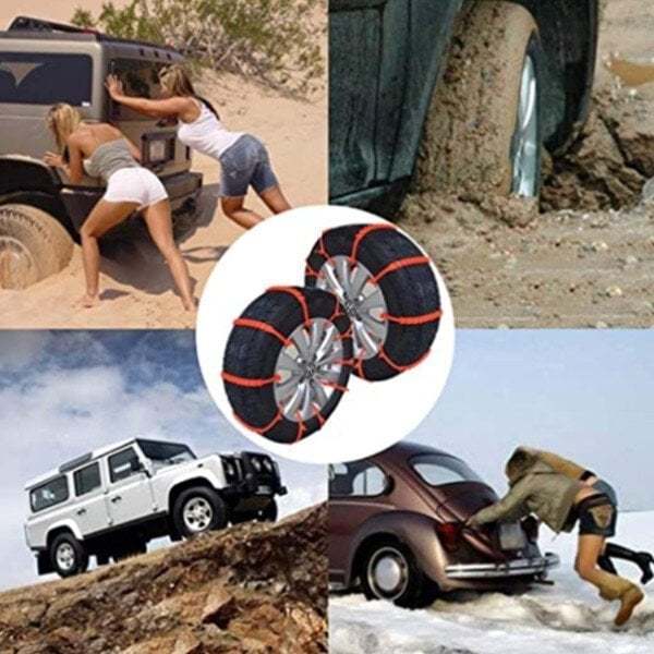 🔥 Korlátozott Ideig! Téli Lánc Akció - Erős, Kopásálló Kivitel ⚠️