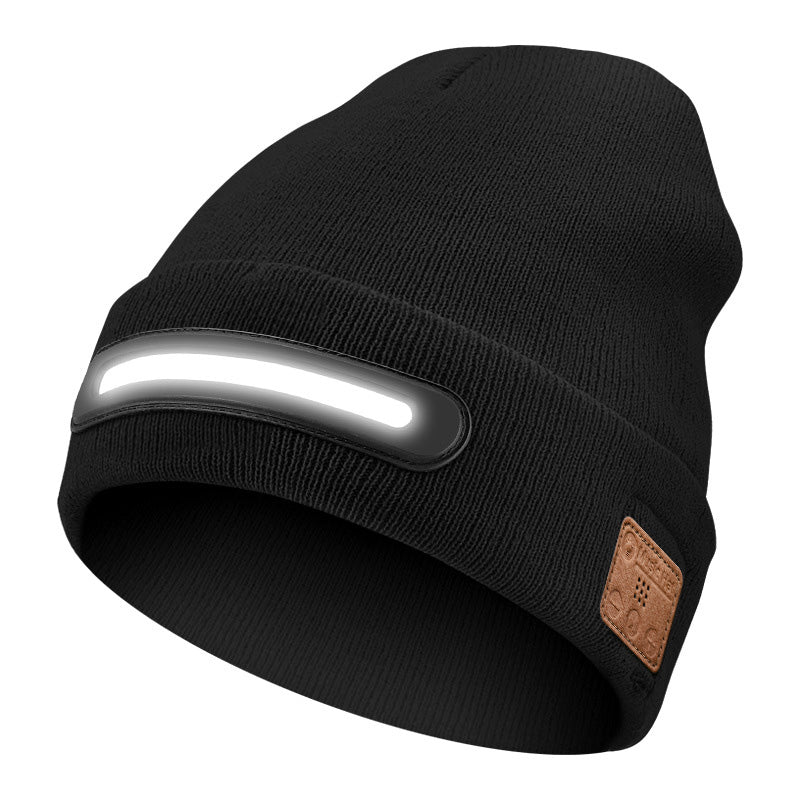 Tölthető Bluetooth-es Világító Sapka