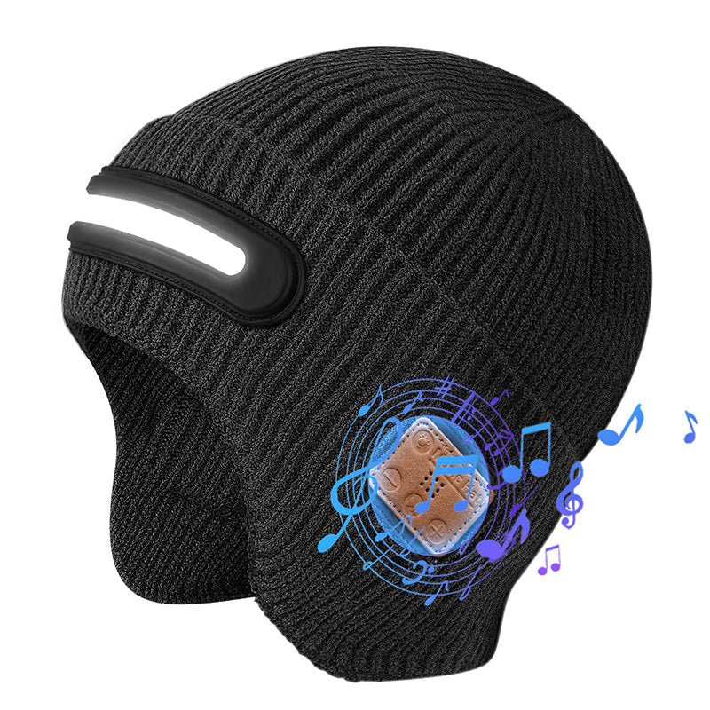 Tölthető Bluetooth-es Világító Sapka